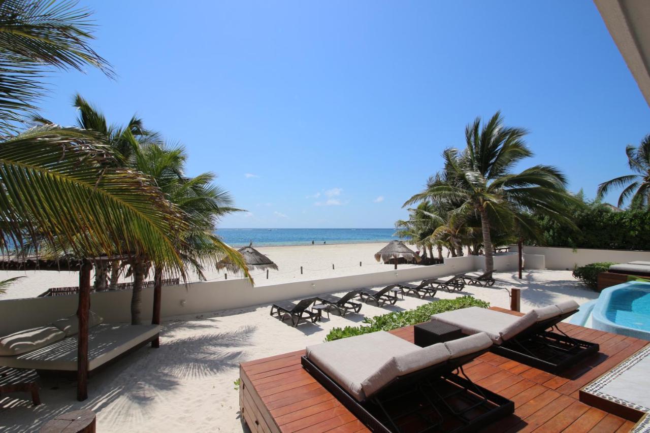 Casa Brisa Y Mar Villa Puerto Morelos Eksteriør bilde
