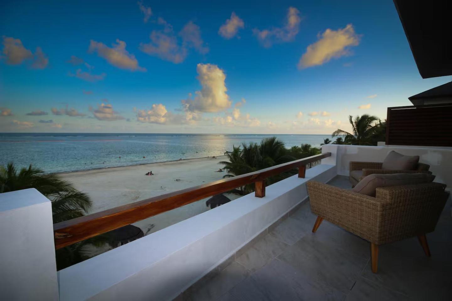 Casa Brisa Y Mar Villa Puerto Morelos Eksteriør bilde